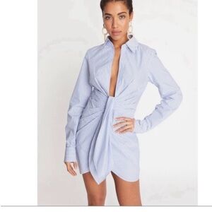 Choosy Blue Striped women’s Dress